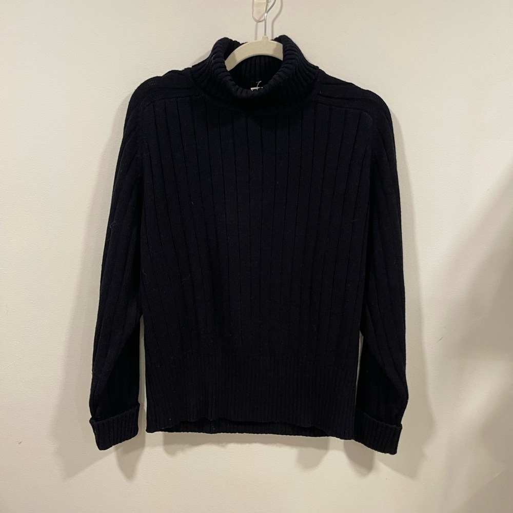 Christina Men's Dark Turtleneck Sweater